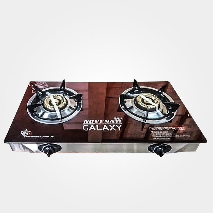 Novena Galaxy Double Burner Gas Stove NGS-418